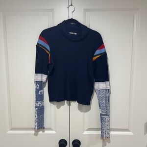 Free people ski inspired top